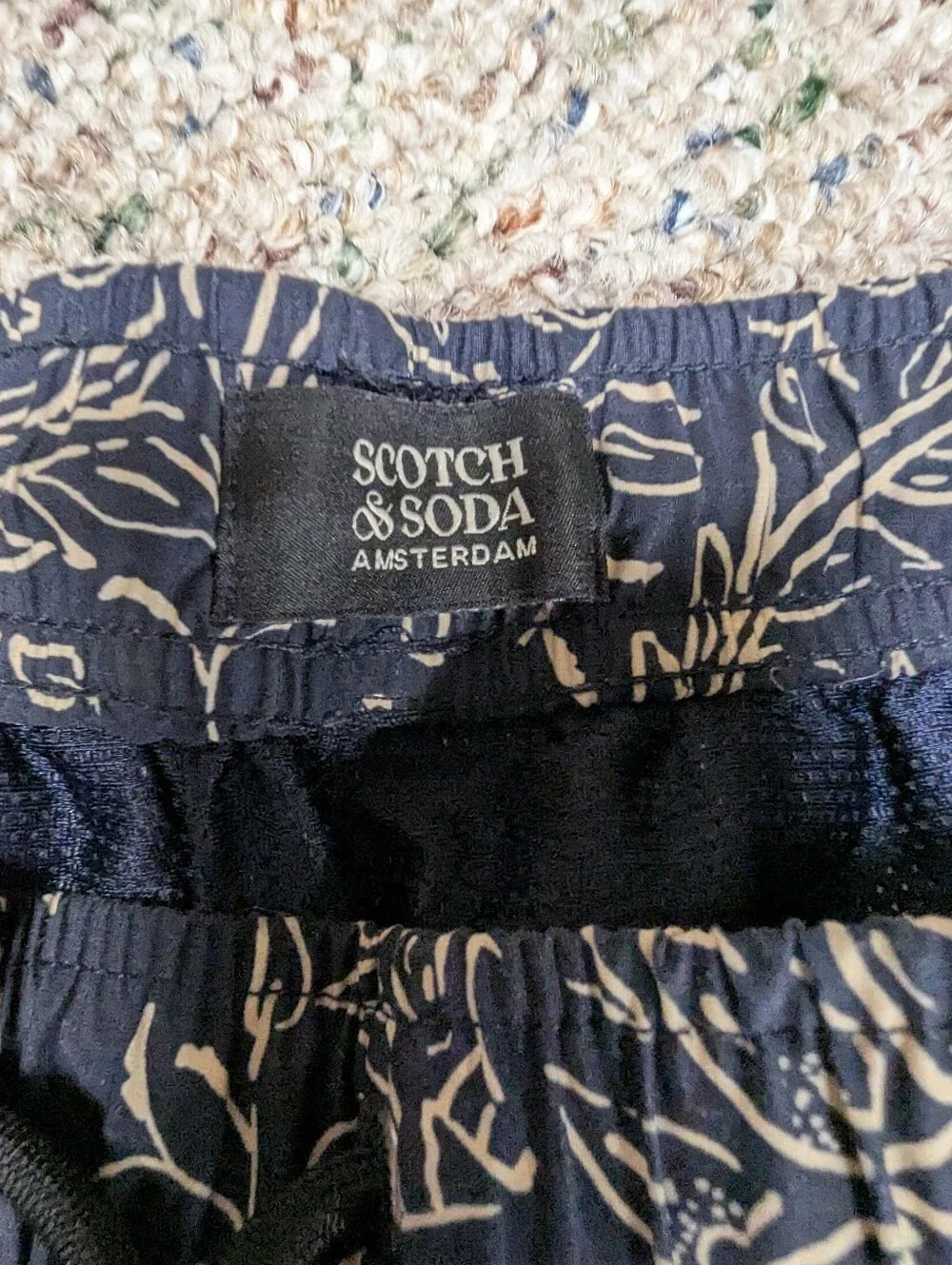 Scotch And Soda Floral Mens Swim Suit